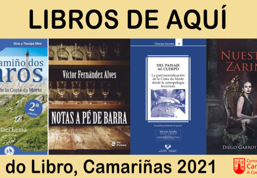 Camariñas conmemora o Día do Libro divulgando a obra de autores locais e outros que escriben sobre o municipio